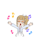 女の子の世界1（個別スタンプ：13）