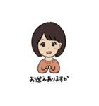 くま好きのるぅちゃん（個別スタンプ：7）