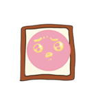 書くパン（個別スタンプ：7）