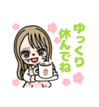苺牛乳(いちみる)スタンプ①（個別スタンプ：4）