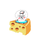 もこモコまるチーズ2（個別スタンプ：1）