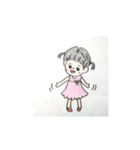 仲良し兄弟 初めての女の子（個別スタンプ：19）