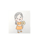 仲良し兄弟 初めての女の子（個別スタンプ：24）