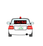 覆面パトカー電光掲示板風（個別スタンプ：2）