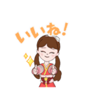 アバター織姫七夕スタンプ（個別スタンプ：9）
