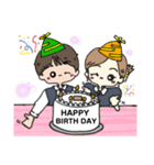#ともみゆカップル（個別スタンプ：3）