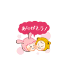 こっことみみちゃん（個別スタンプ：16）