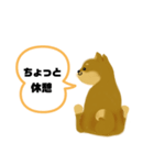 しば犬 ジュリー（個別スタンプ：8）