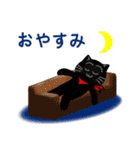 黒猫の日常vol3（個別スタンプ：9）