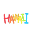 love HAWAII！（個別スタンプ：1）