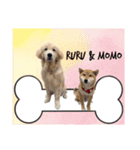 momo ＆ ruru ♡（個別スタンプ：1）