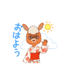 金魚着物（個別スタンプ：3）