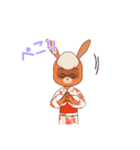 金魚着物（個別スタンプ：14）