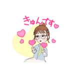 女の子たのしい毎日スタンプ（個別スタンプ：6）