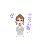 女の子たのしい毎日スタンプ（個別スタンプ：13）