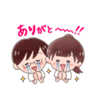 ともえとみっちゃん♡（個別スタンプ：1）