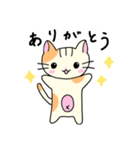 日常で使いやすいゆるねこ（個別スタンプ：3）