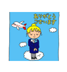 かわいいさえコンちゃん勤労感謝の日ver（個別スタンプ：5）