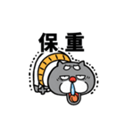 動く☆黒猫おじいちゃん【台湾】再販（個別スタンプ：22）