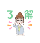 女の子たのしい毎日（個別スタンプ：10）