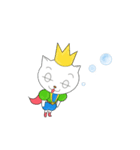 ニャン王子の日常03 夏（個別スタンプ：6）
