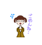 変なavatarスタンプ4（個別スタンプ：15）