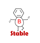 ベンゼン環の...Stableクン（個別スタンプ：11）