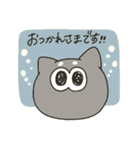 3匹のねこのすたんぷ（個別スタンプ：40）