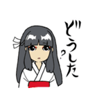 巫女様（個別スタンプ：6）