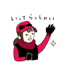 セーリング女子（個別スタンプ：4）