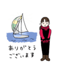 セーリング女子（個別スタンプ：5）