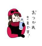 セーリング女子（個別スタンプ：9）