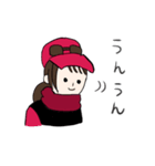 セーリング女子（個別スタンプ：14）