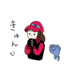 セーリング女子（個別スタンプ：15）