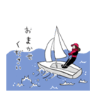 セーリング女子（個別スタンプ：23）