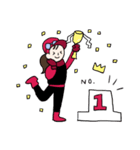 セーリング女子（個別スタンプ：26）