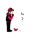 セーリング女子（個別スタンプ：37）