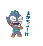 お魚戦隊デーラカージャーLINEスタンプ（個別スタンプ：2）