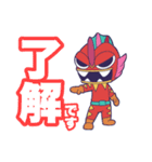 お魚戦隊デーラカージャーLINEスタンプ（個別スタンプ：15）