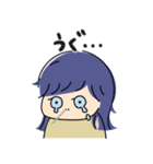 コロナになった女の子（個別スタンプ：7）