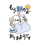 【Big】シーズー犬 98『・・・』（個別スタンプ：2）