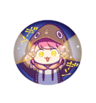 あな子ちゃんと一緒（個別スタンプ：3）