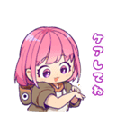 あな子ちゃんと一緒（個別スタンプ：10）