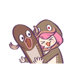 あな子ちゃんと一緒（個別スタンプ：12）