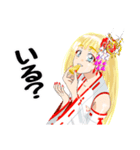 頑張る巫女お姉さんHG6（個別スタンプ：5）