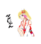 頑張る巫女お姉さんHG6（個別スタンプ：22）
