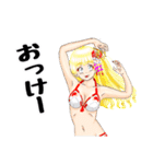 頑張る巫女お姉さんHG6（個別スタンプ：23）