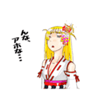 頑張る巫女お姉さんHG6（個別スタンプ：24）