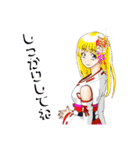 頑張る巫女お姉さんHG6（個別スタンプ：25）