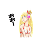 頑張る巫女お姉さんHG6（個別スタンプ：26）